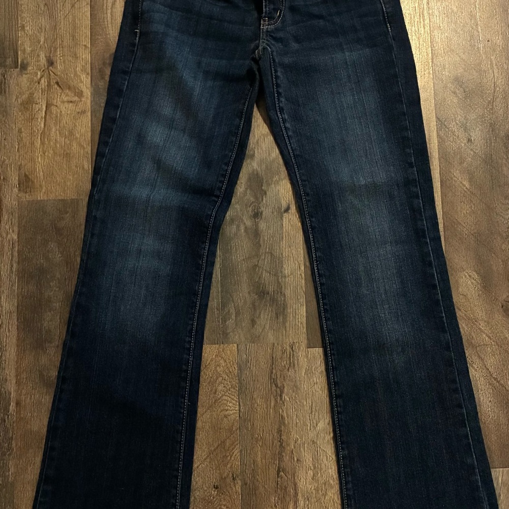 American Eagle Outfitters Dark Blue Flare Jeans